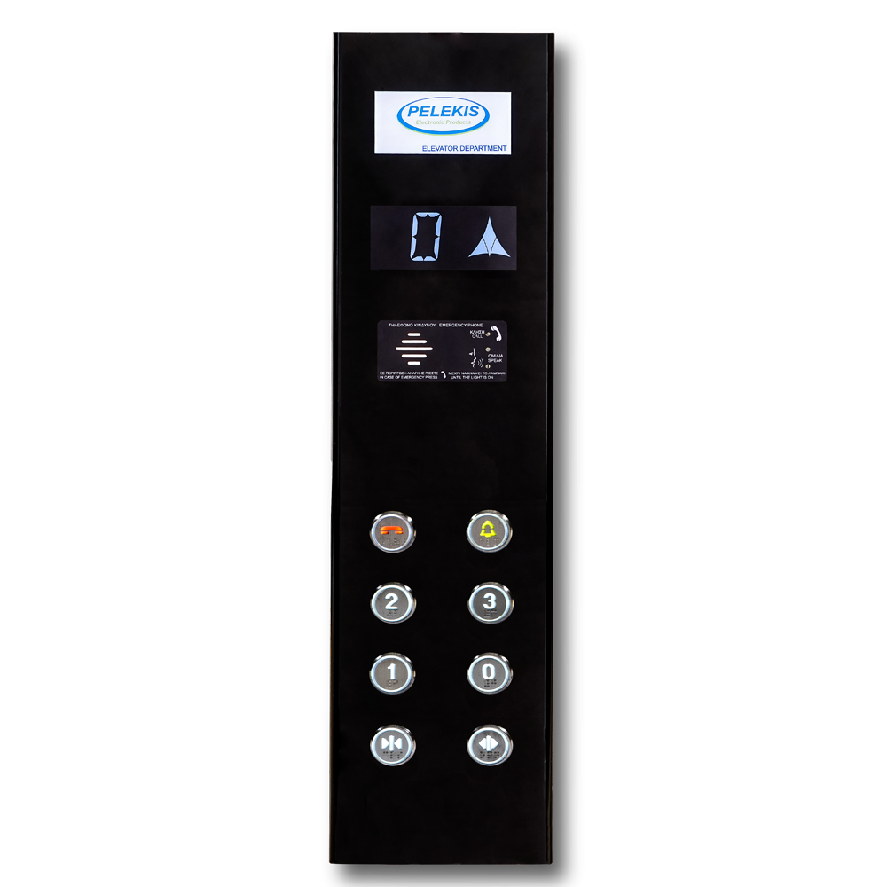 Short Black Button