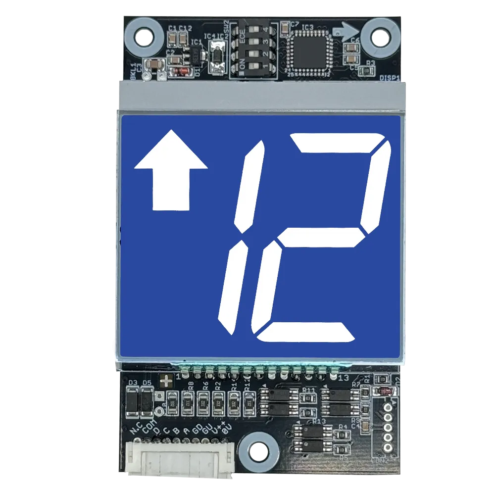 LCD Static Vertical Blue/White for LOPs