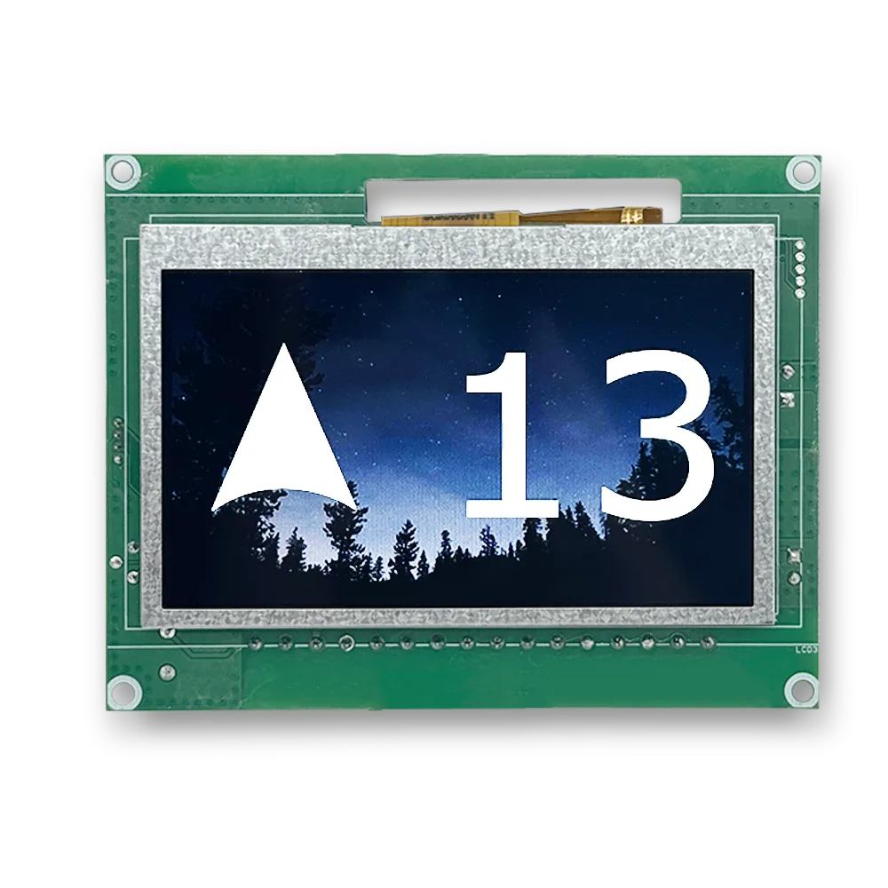TFT 4,3-inch with Floor Announcement