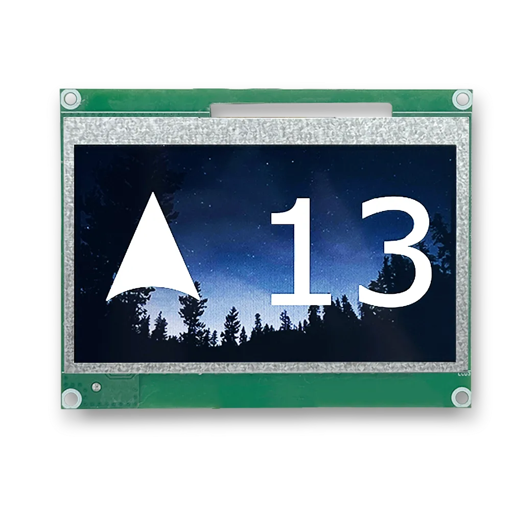 TFT 5-inch with Floor Announcement